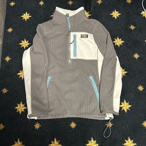 LLbean half zip.